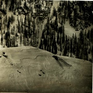 Teleaufnahme 15fach.Itl.Kanzel.Stpkt,¤1938 kleiner Schlichtl cca.900m. (26-II.1917.) (BildID 15498678)