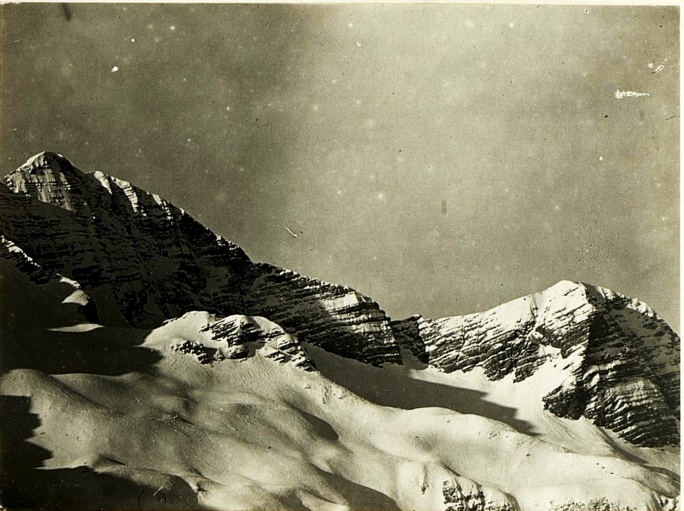 Teleaufnahme der itl.Kanzel-Bavha. 4fach 80cm Brennweite Stpkt, Kleiner Schlichtl. 25-2.1917. (BildID 15498839)