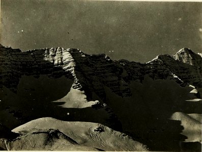 Teleaufnahme der itl.Kanzel-Bavha. 4fach 80cm Brennweite Stpkt, Kleiner Schlichtl. 25-2.1917. (BildID 15498832)