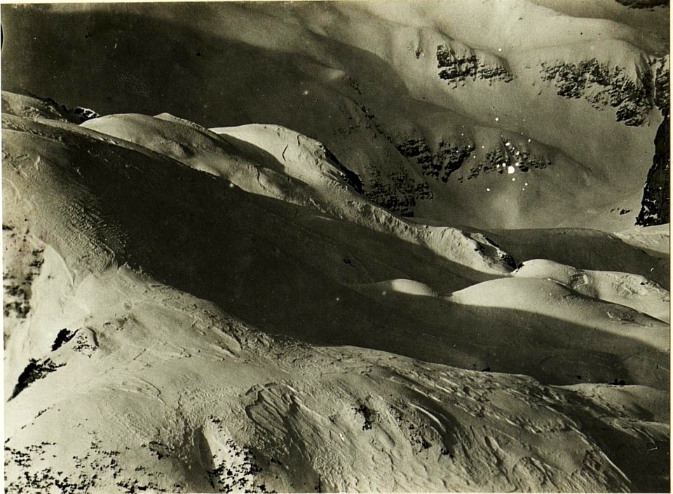 Teleaufnahme der itl.Kanzel-Bavha. 4fach 80cm Brennweite Stpkt, Kleiner Schlichtl. 25-2.1917. (BildID 15498916)