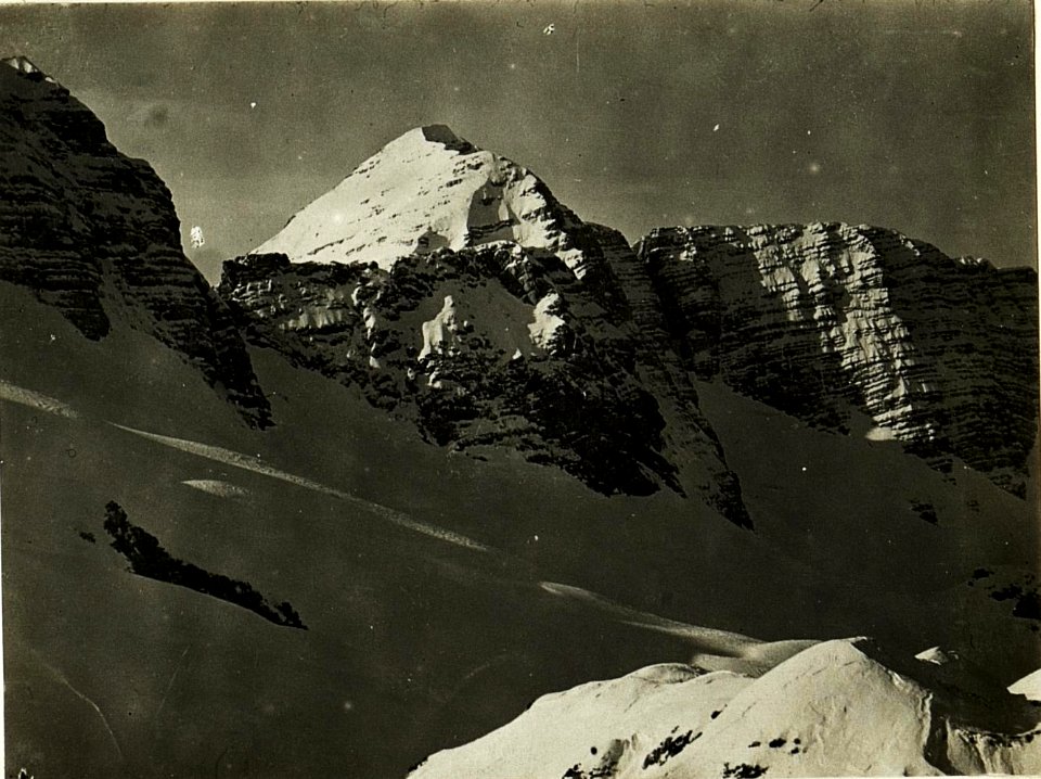Teleaufnahme der itl.Kanzel-Bavha. 4fach 80cm Brennweite Stpkt, Kleiner Schlichtl. (25-2 1917.) (BildID 15498825)