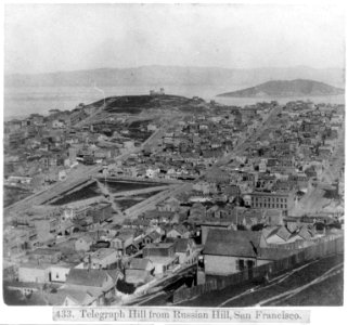 Telegraph Hill from the Russian Hill, San Francisco LCCN2002722040