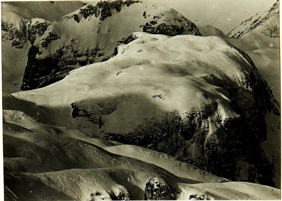 Teleaufnahme der itl.Kanzel-Bavha. 4fach 80cm Brennweite Stpkt, Kleiner Schlichtl. 25-2.1917. (BildID 15498923)
