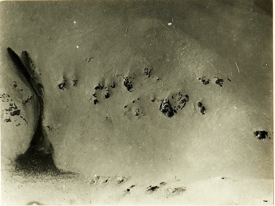 Teleaufnahme der itl.Kanzel-Bavha. 4fach 80cm Brennweite Stpkt, Kleiner Schlichtl.25.-2.1917.) (BildID 15498874)