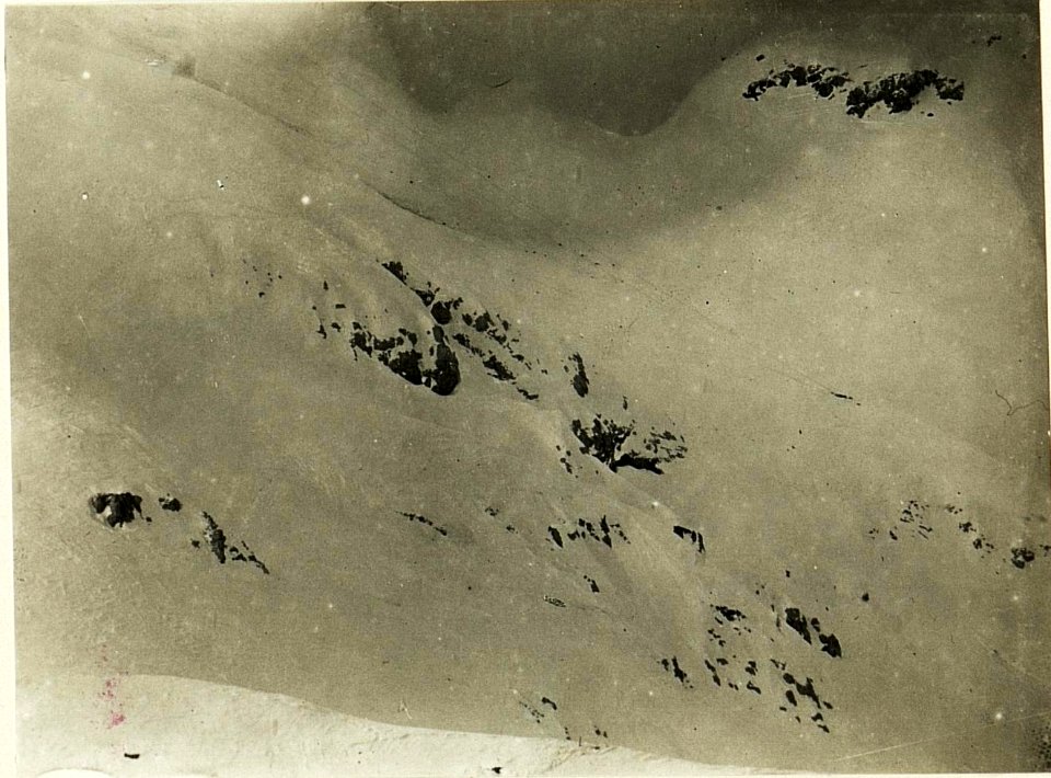 Teleaufnahme der itl.Kanzel-Bavha. 4fach 80cm Brennweite Stpkt, Kleiner Schlichtl.25.-2.1917.) (BildID 15498881)