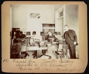 Telegraph Office, Executive Building LCCN2013651481