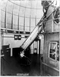 Telescope at the United States Naval Observatory, 3450 Massachusetts Ave. N.W., Washington, D.C.) - copyrighted and photographed by Waldon Fawcett LCCN89714230
