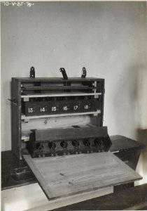 Telephonapparat im Transportkasten des k.u.k.26.Korps 28.11.17. (BildID 15666224)