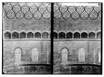 Temple area, Mosque of Omar (i.e., Dome of the Rock), etc. No. 3 details of the mosaics. LOC matpc.05034