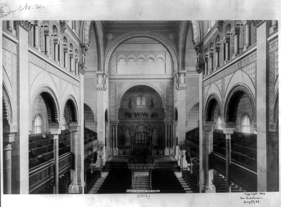 Temple Emau-el, New York LCCN2002698419