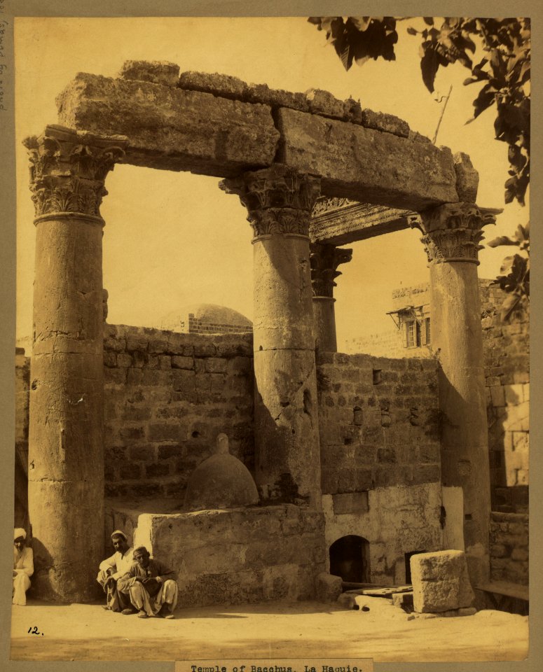 Temple of Bacchus, La Haquie LCCN2004671952
