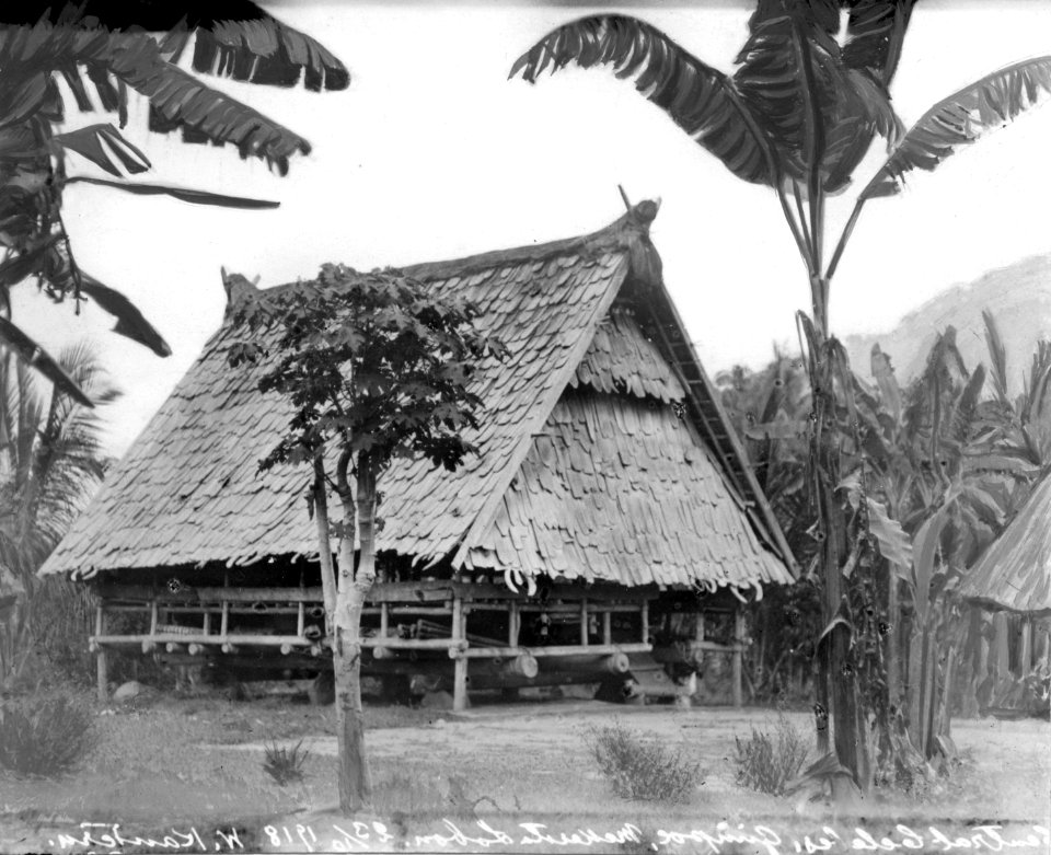Templet (loboen) i Gimpoe. Gimpoe. Indonesien - SMVK - 000236