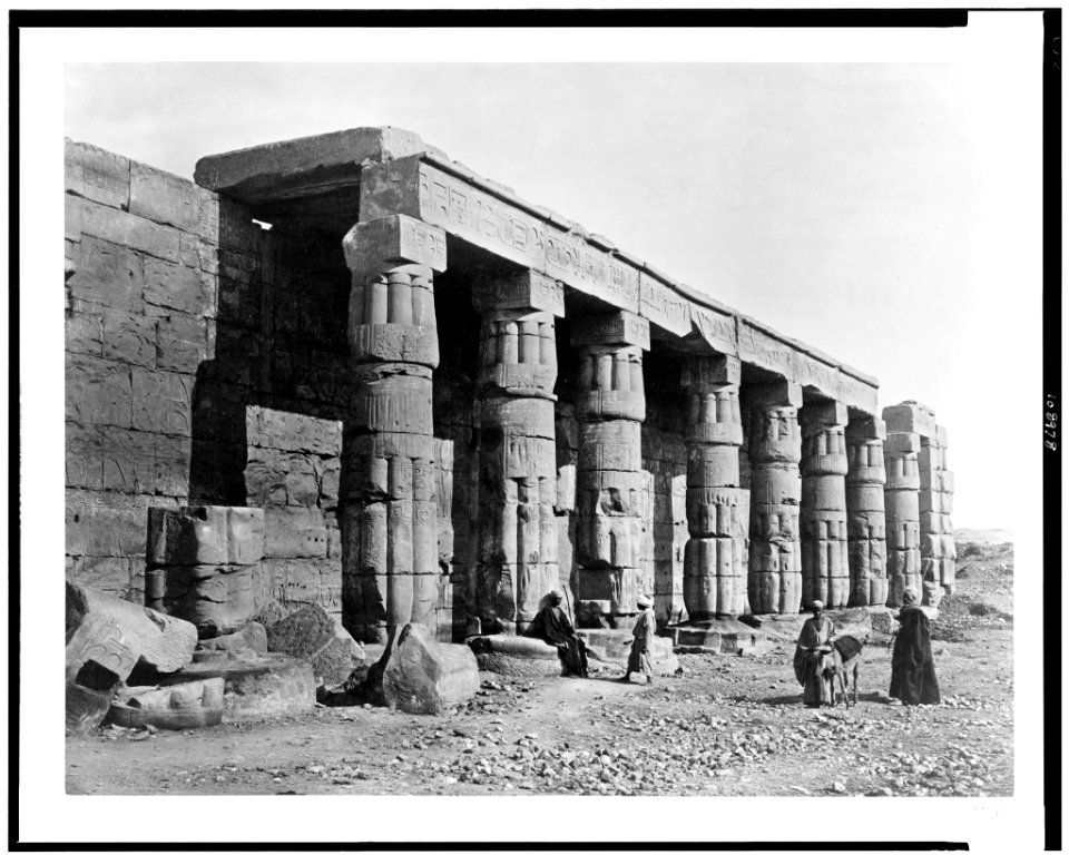 Temple of Gurneh, Thebes LCCN94514502