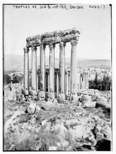 Temples of Sun & Jupiter, Baalbek LCCN2014706098