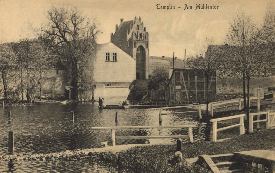 Templin, Brandenburg - Mühlentor (Zeno Ansichtskarten)