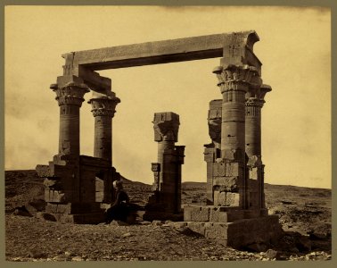 Temple of Wady Kardassy. Thebes LCCN2004671984