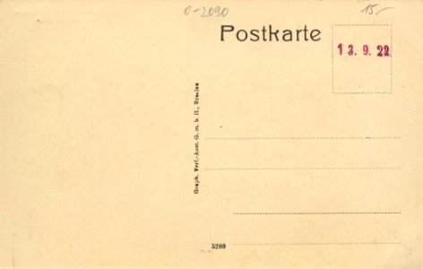 Templin, Brandenburg - Kgl. Joachimtalsches Gymnasium; Aula (back) (Zeno Ansichtskarten)