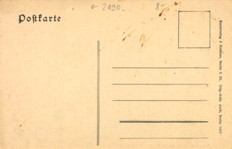 Templin, Brandenburg - Stadtansicht (back) (Zeno Ansichtskarten)