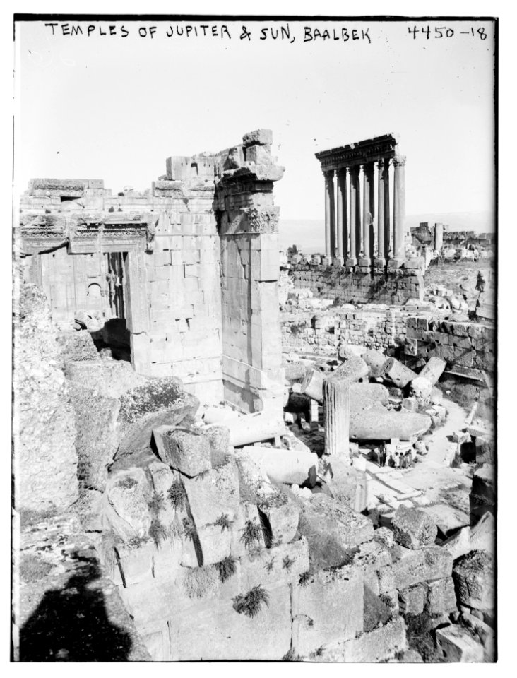 Temples of Jupiter & Sun, Baalbek LCCN2014706122