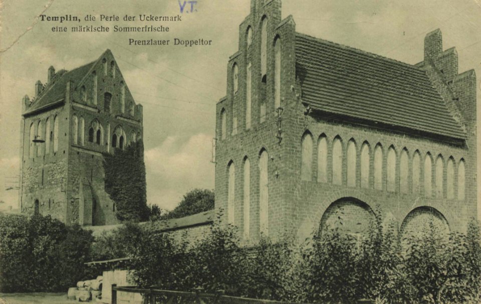 Templin, Brandenburg - Prenzlauer Tor (2) (Zeno Ansichtskarten)