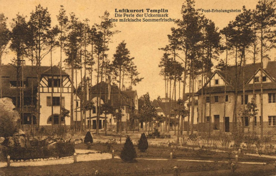 Templin, Brandenburg - Posterholungsheim (2) (Zeno Ansichtskarten)