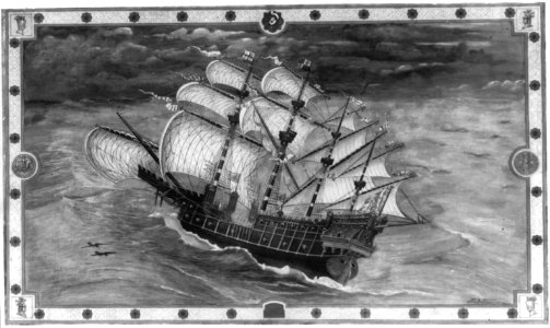 The GREAT HARRY at sea LCCN2003663704