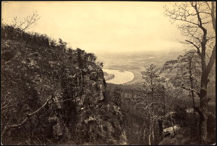 Tennessee, Chattanooga Valley, from Lookout Mountain - NARA - 533387 photo