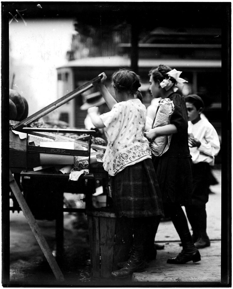 Tending stand. New York City. - NARA - 523328