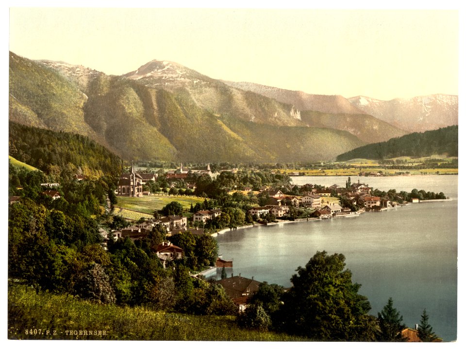 Tengernsee, general view, Upper Bavaria, Germany-LCCN2002696297