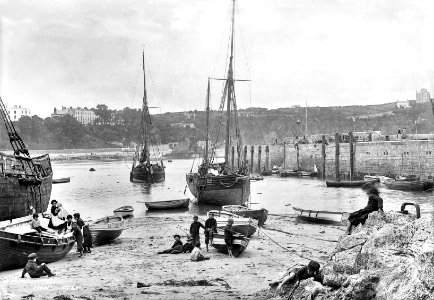Tenby harbour, Pembrokeshire RMG G02598