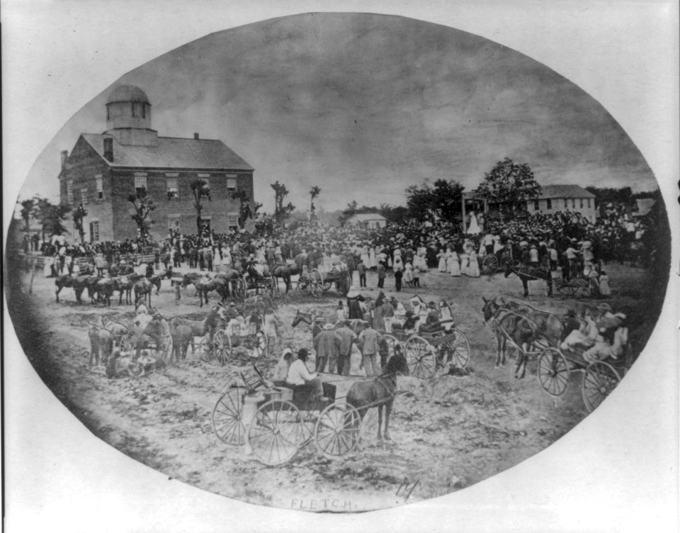 Tenn. - Smithville - Hanging of Presswood in courthouse square LCCN2007678025