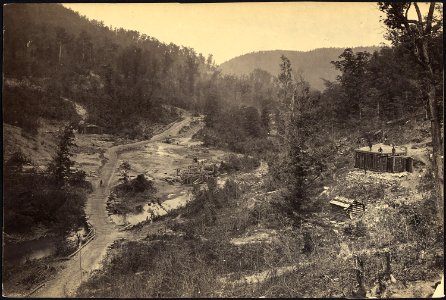 Tennessee, Whiteside Valley below the Bridge - NARA - 533378