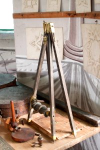 Teodolit av körsbärsträ - Skoklosters slott - 95172