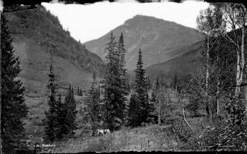 Teocalli, Red Rock Creek. Gunnison County, Colorado - NARA - 517009