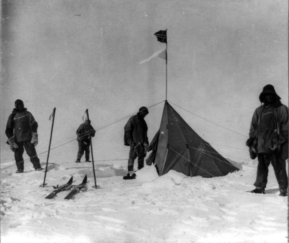 Terra Nova expedition at the South Pole - LOC 3a12745u