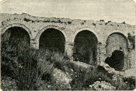 Terracina Sostruzioni del tempio di Giove Anxure