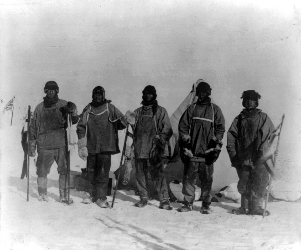 Terra Nova expedition at the South Pole - LOC 3a30750u