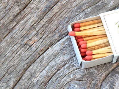 Stick matchstick ignite