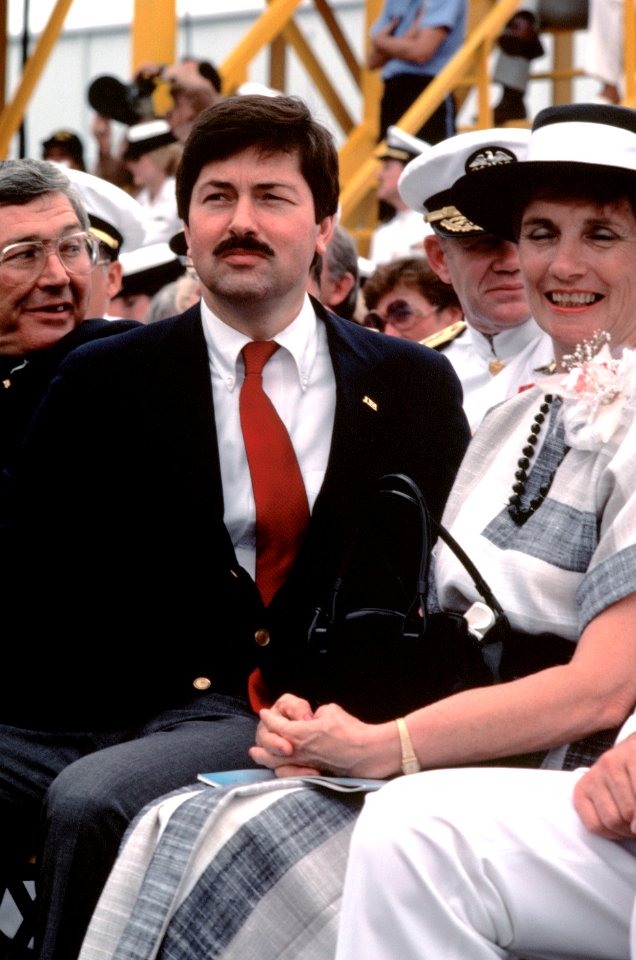 Terry Branstad attends recommissioning ceremony for USS Iowa