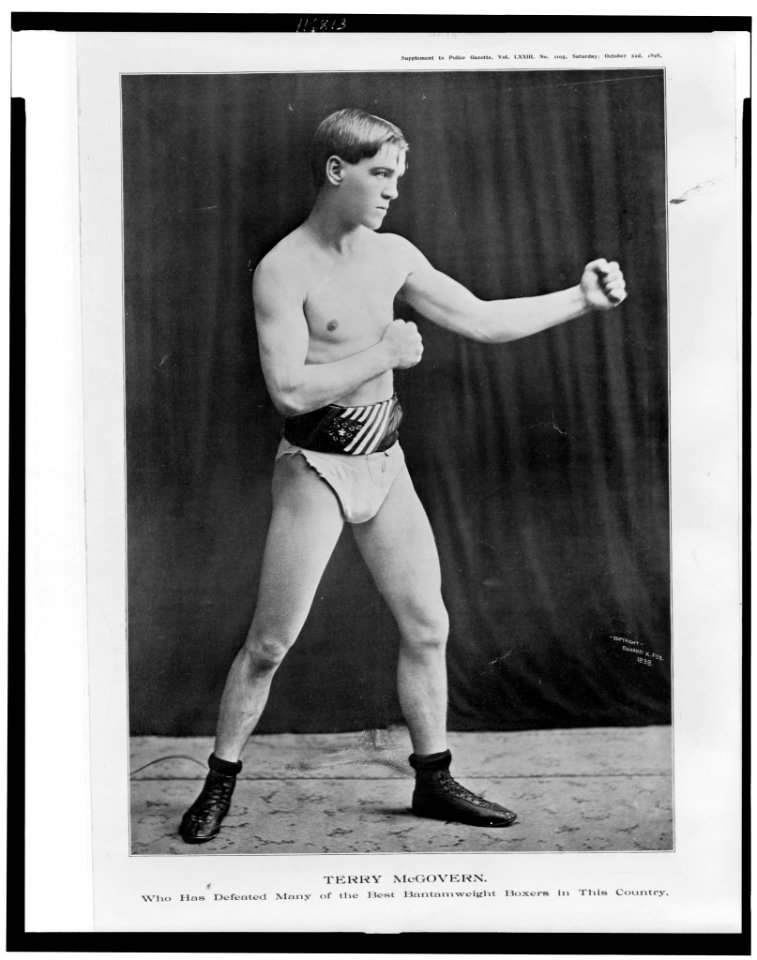 Terry McGovern, who has defeated many of the best bantam weight boxers in this country LCCN96515725
