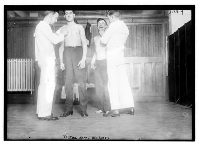 Testing Naval Recruits LCCN2014696488