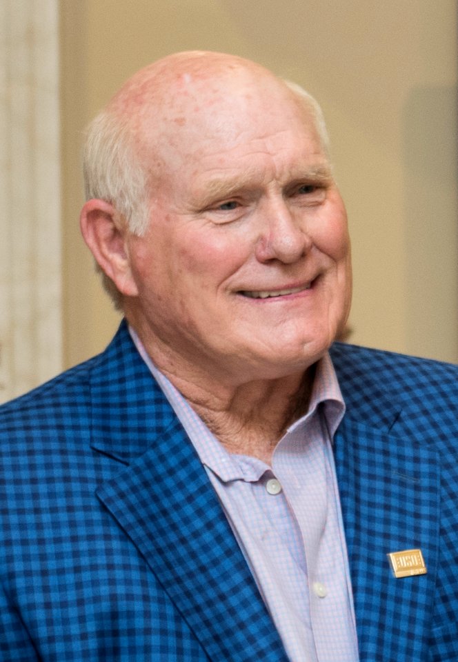 Terry Bradshaw at Arlington Cemetery