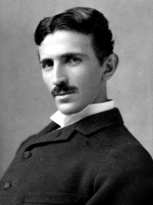 Tesla circa 1890 photo
