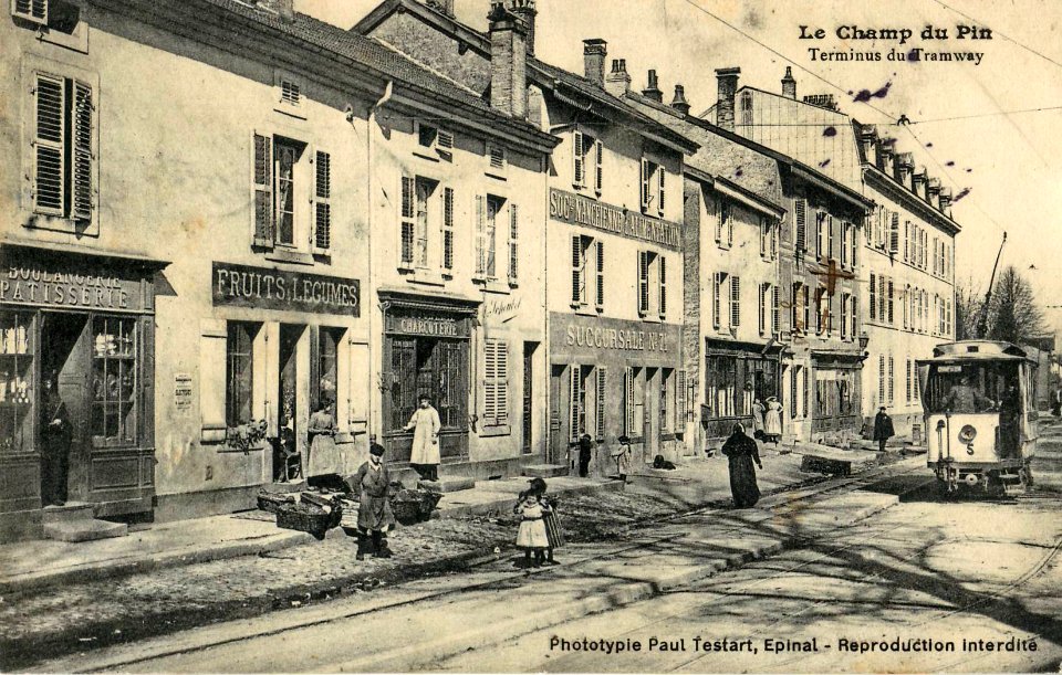 Testard - Le Champ du Pin - Terminus du Tramway