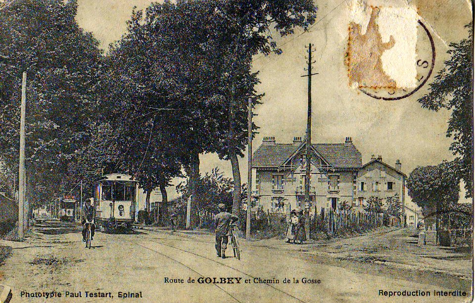 Testart - Route de Golbey et Chemin de la Gosse
