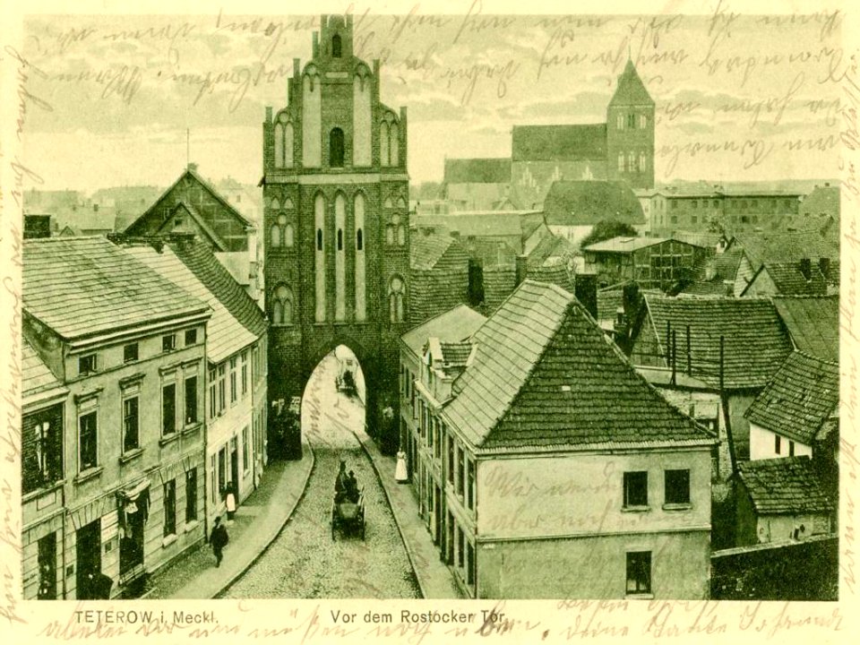 Teterow vor dem Rostocker Tor