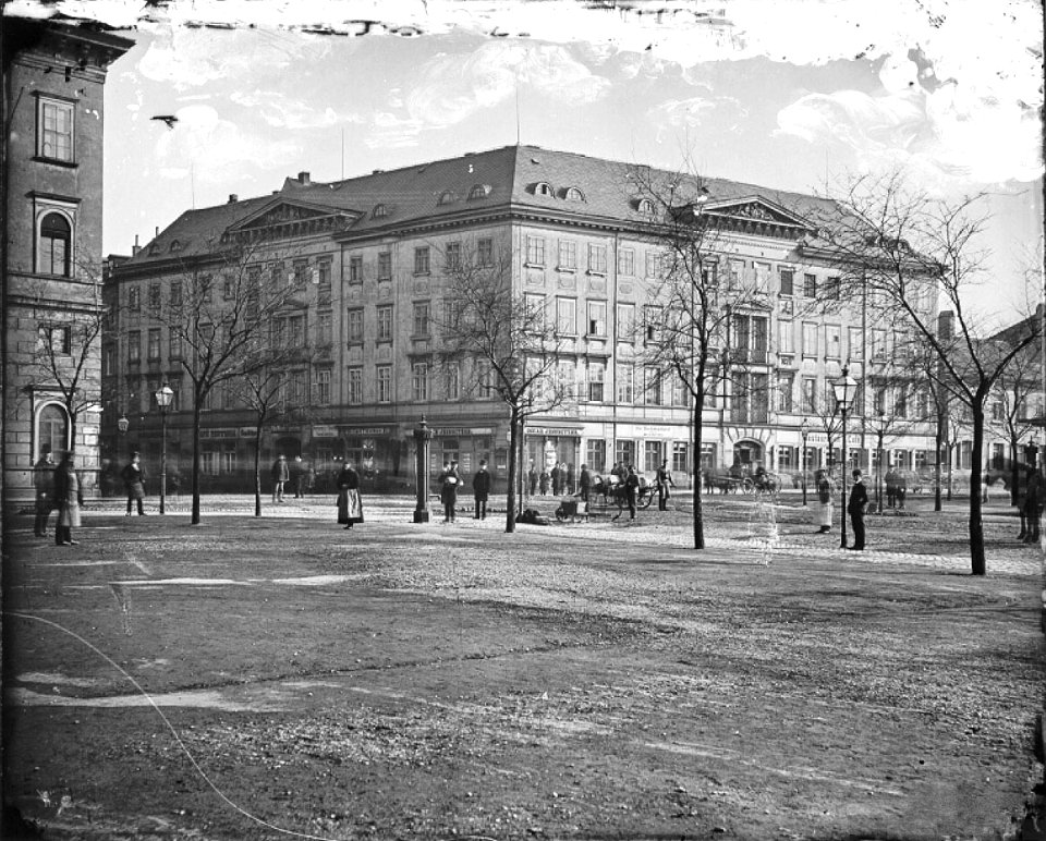 Teubners Haus Leipzig 1880