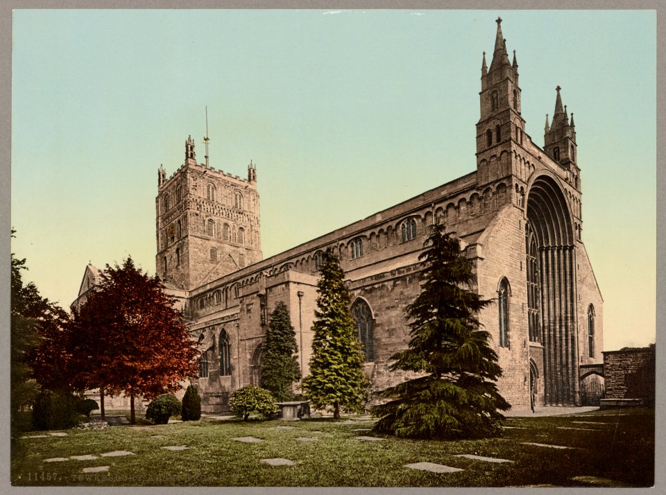 Tewkesbury Abbey from N.W. LCCN2017659753