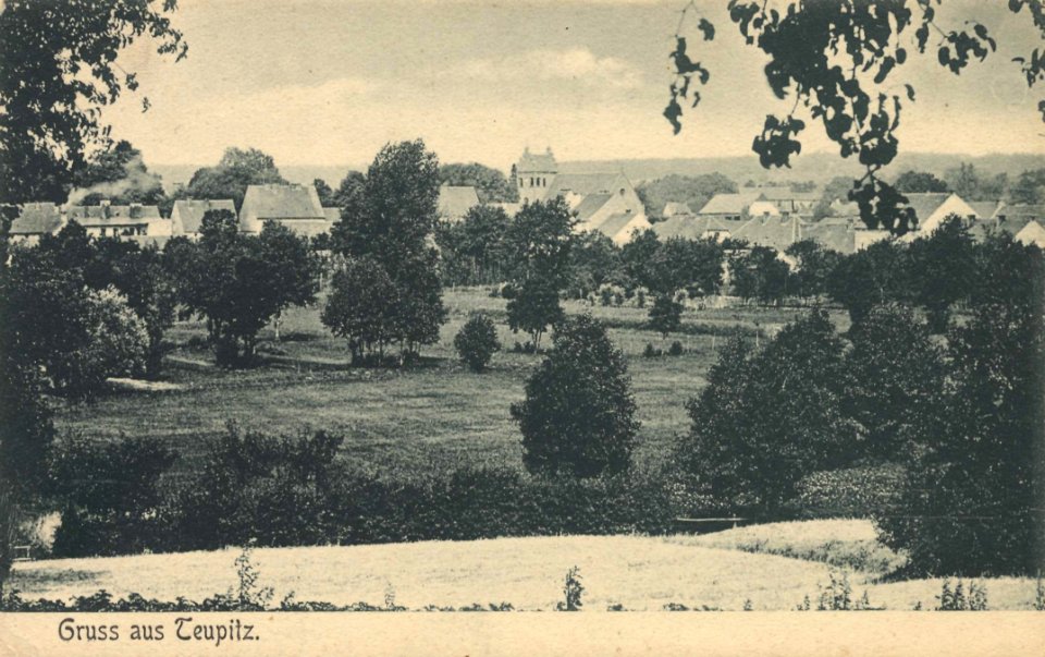 Teupitz (Mark), Brandenburg - Stadtansicht (Zeno Ansichtskarten)