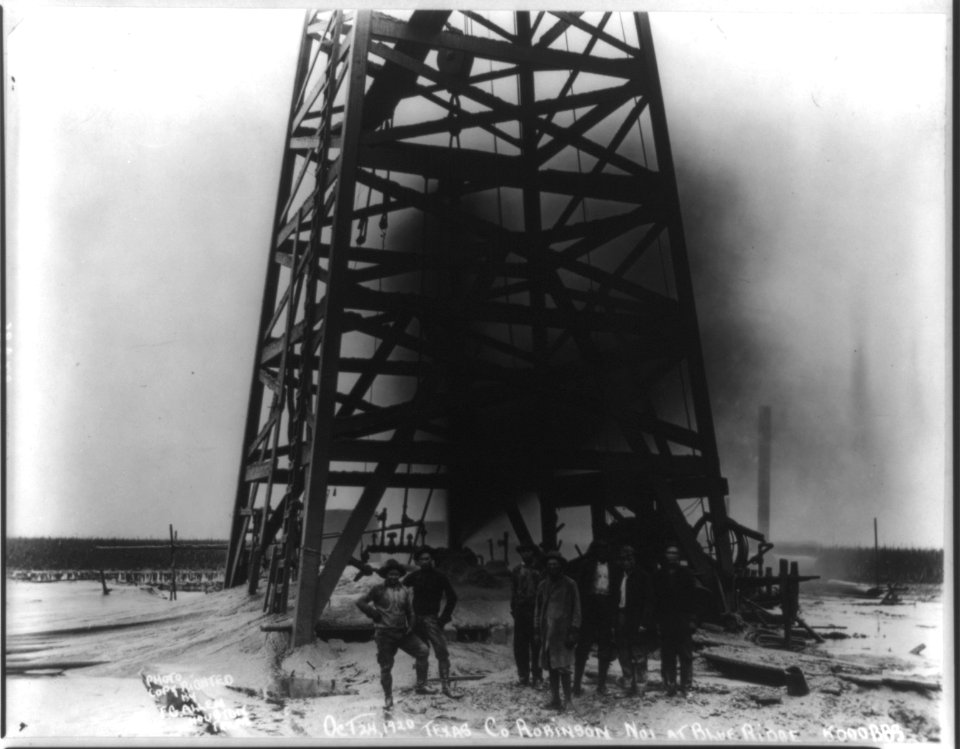 Texas Co. Robinson No. 1 at Blue Ridge, Oct. 24, 1920 LCCN2010649527